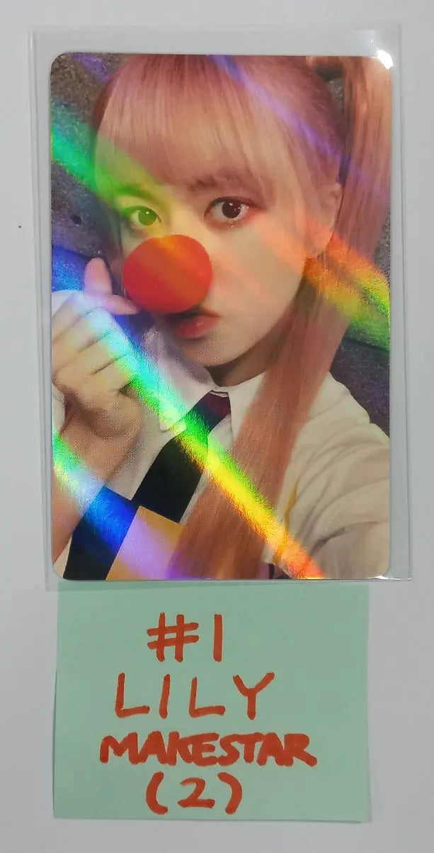 NMIXX 2nd Album "ENTWURF" - Makestar Fansign Event Hologram Photocard  Round 5 - HALLYUSUPERSTORE