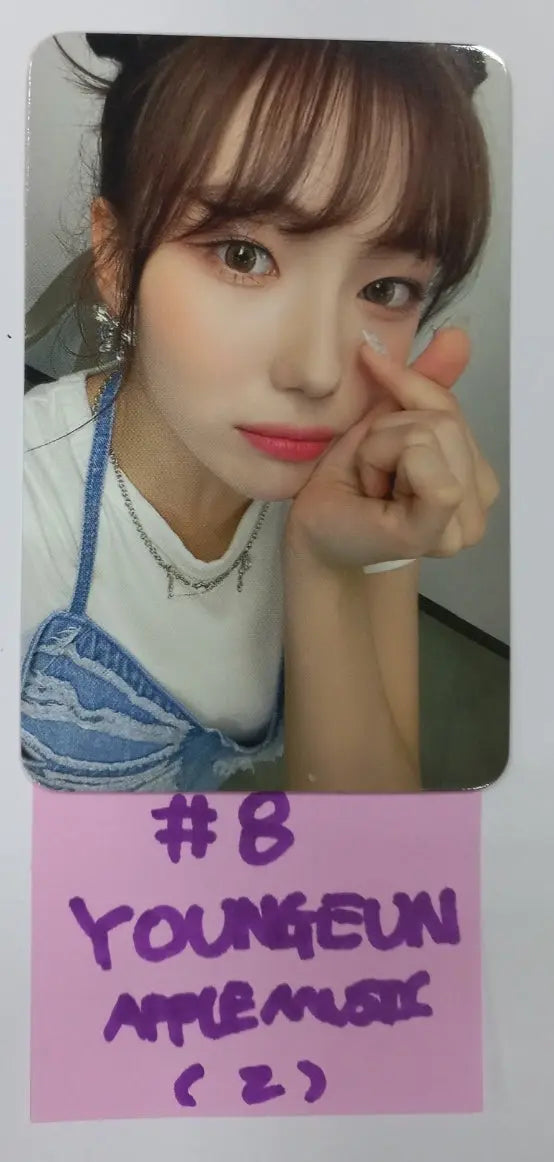 Kep1er "TROUBLESHOOTER" - Apple Music Fansign Event Photocard - HALLYUSUPERSTORE