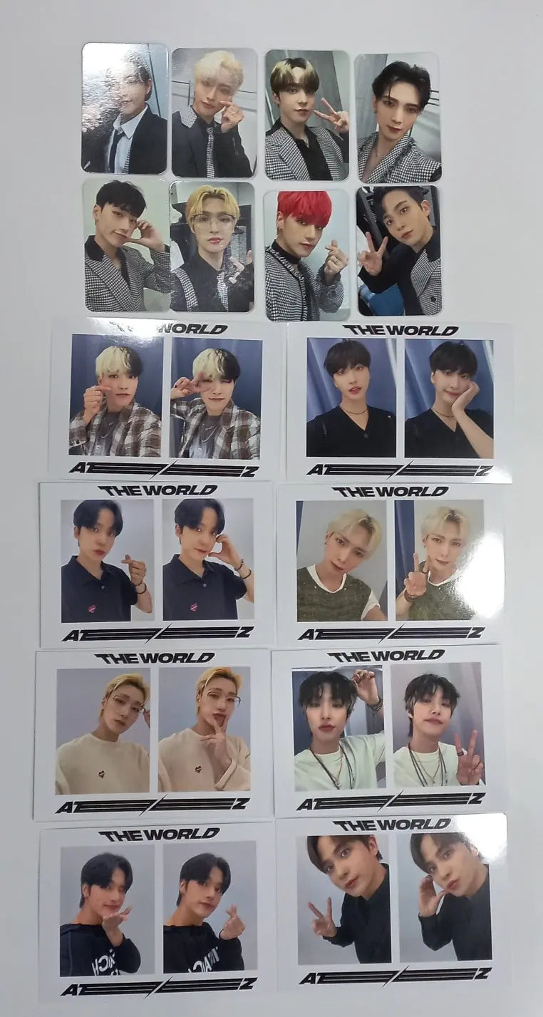 Ateez "The World Ep.1 - MOVEMENT" - Soundwave Lucky Draw Event Photocard, 2 Cut Photo - HALLYUSUPERSTORE