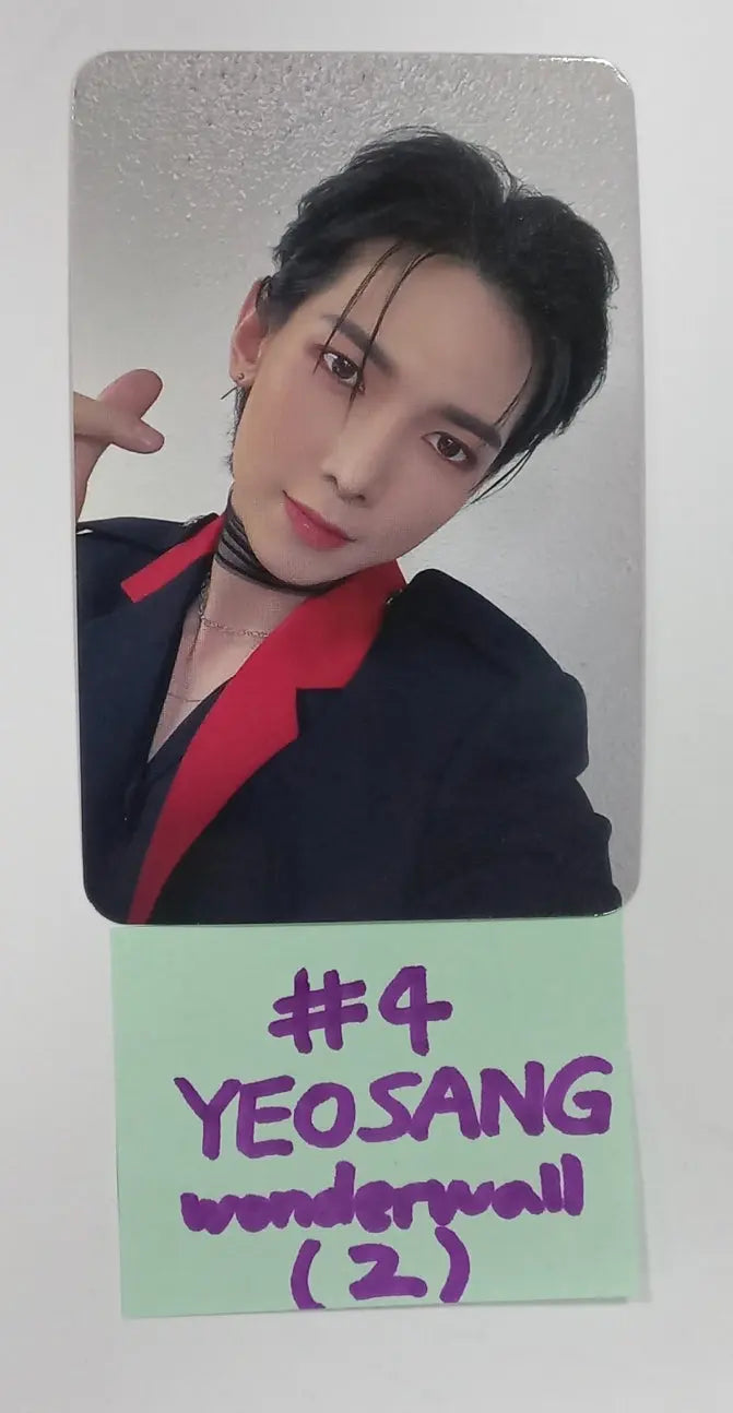 Ateez "The World Ep.1 - MOVEMENT" - Wonderwall Fansign Event Photocard Round 5 - HALLYUSUPERSTORE