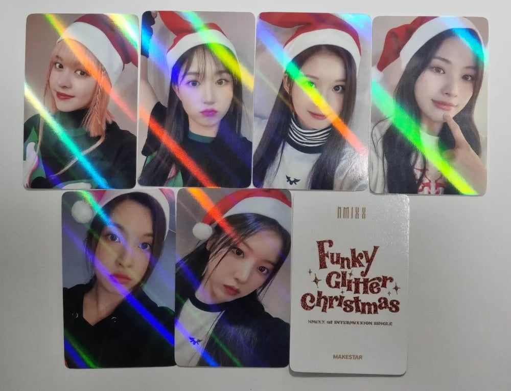 NMIXX 2nd Album "ENTWURF" - Makestar Fansign Event Hologram Photocard Round 6 - HALLYUSUPERSTORE
