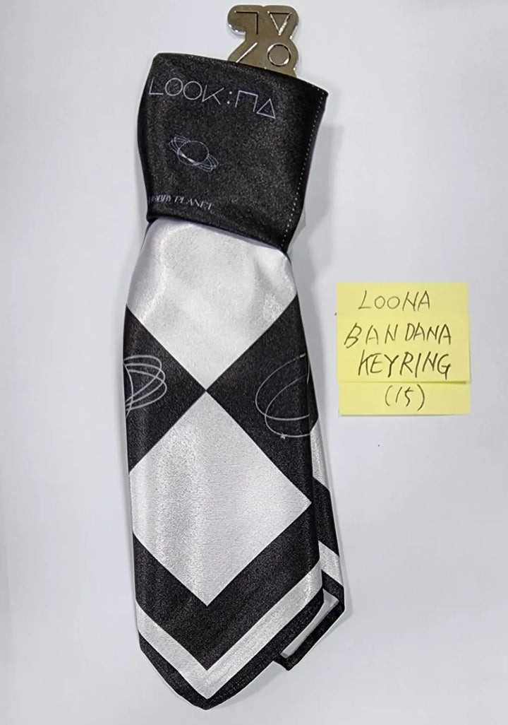 Loona "LOOK:NA" HOBBY PLANET - Bandana Keyring [Photo card not included] - HALLYUSUPERSTORE