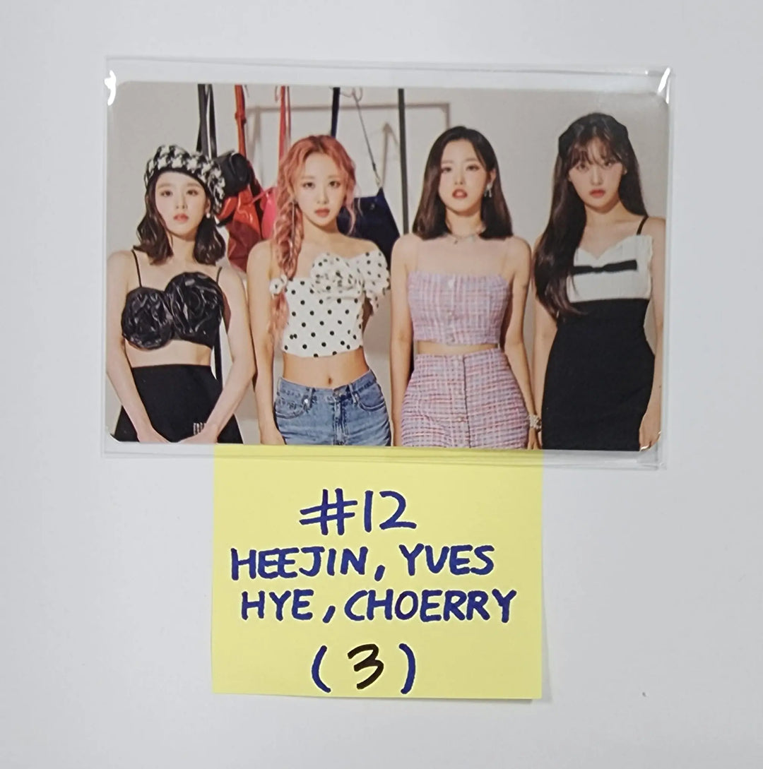 Loona "LOOK:NA" HOBBY PLANET - Everline Bandana Keyring MD Photocard - HALLYUSUPERSTORE