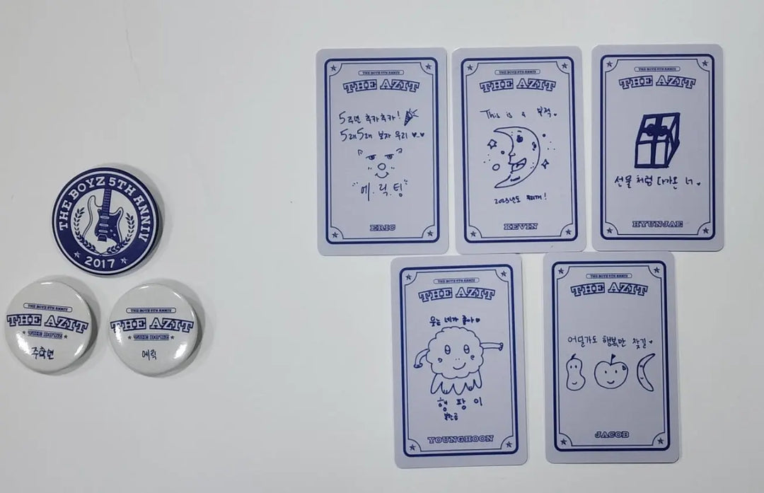 THE BOYZ "THE AZIT" - The Hyundai Seoul Pop-Up Store gatcha Event MD - HALLYUSUPERSTORE
