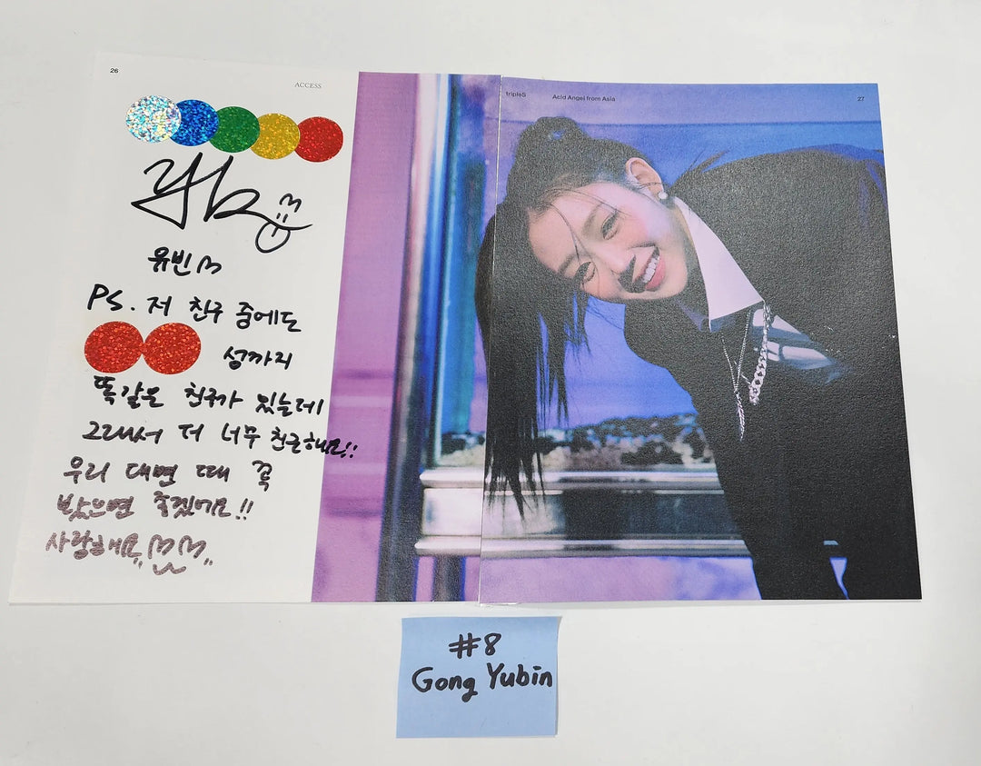 TripleS "Acid Angel from Asia" - A Cut Page From Fansign Event Album [12/15] - HALLYUSUPERSTORE