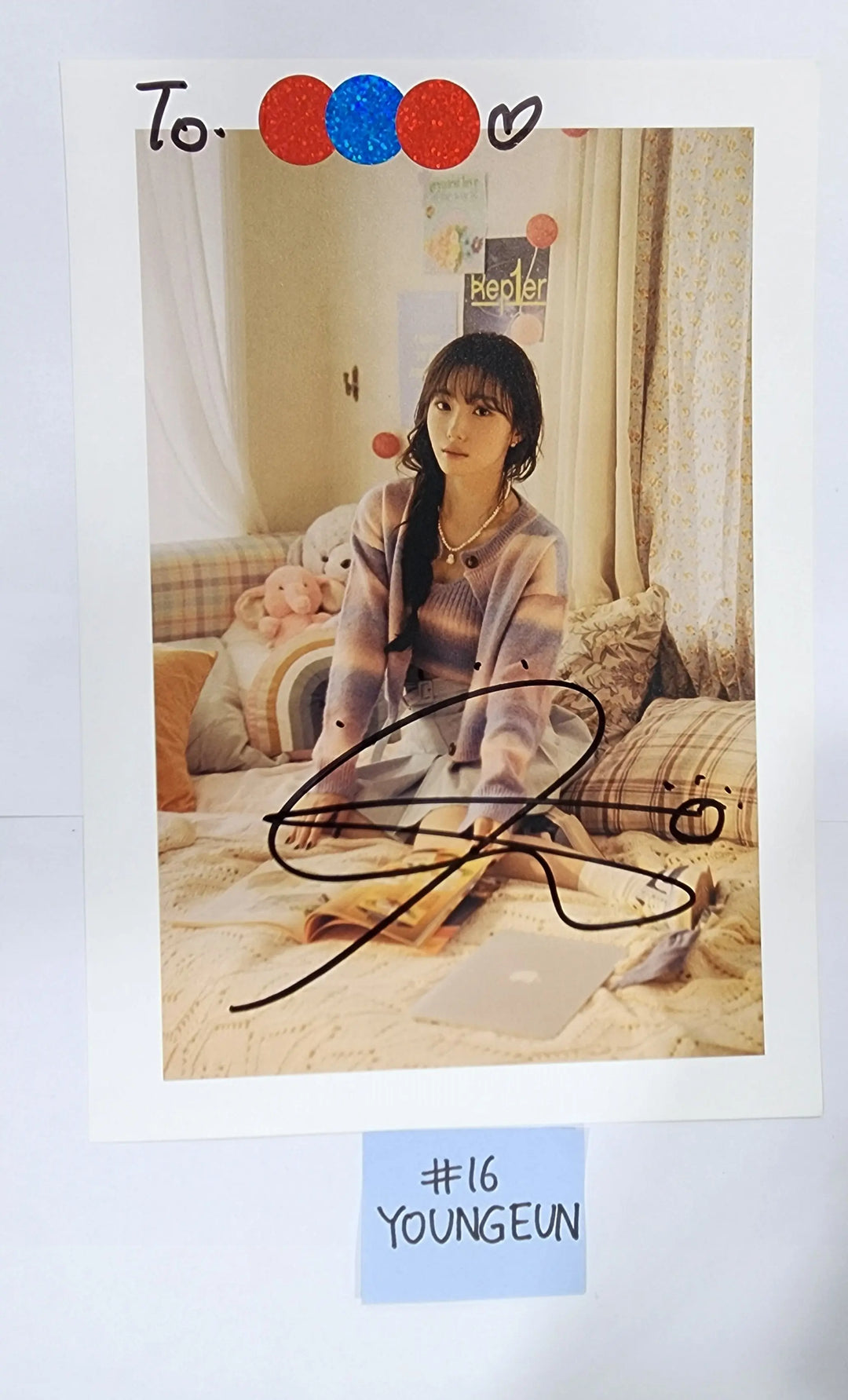 Kep1er “TroubleShooter” 3rd - A Cut Page From Fansign Event Album [12/15] - HALLYUSUPERSTORE