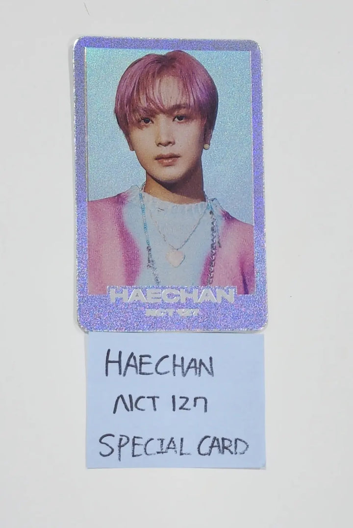 Haechan (of NCT 127) "질주 Street" POP-UP Store - Special Trading Photocard - HALLYUSUPERSTORE