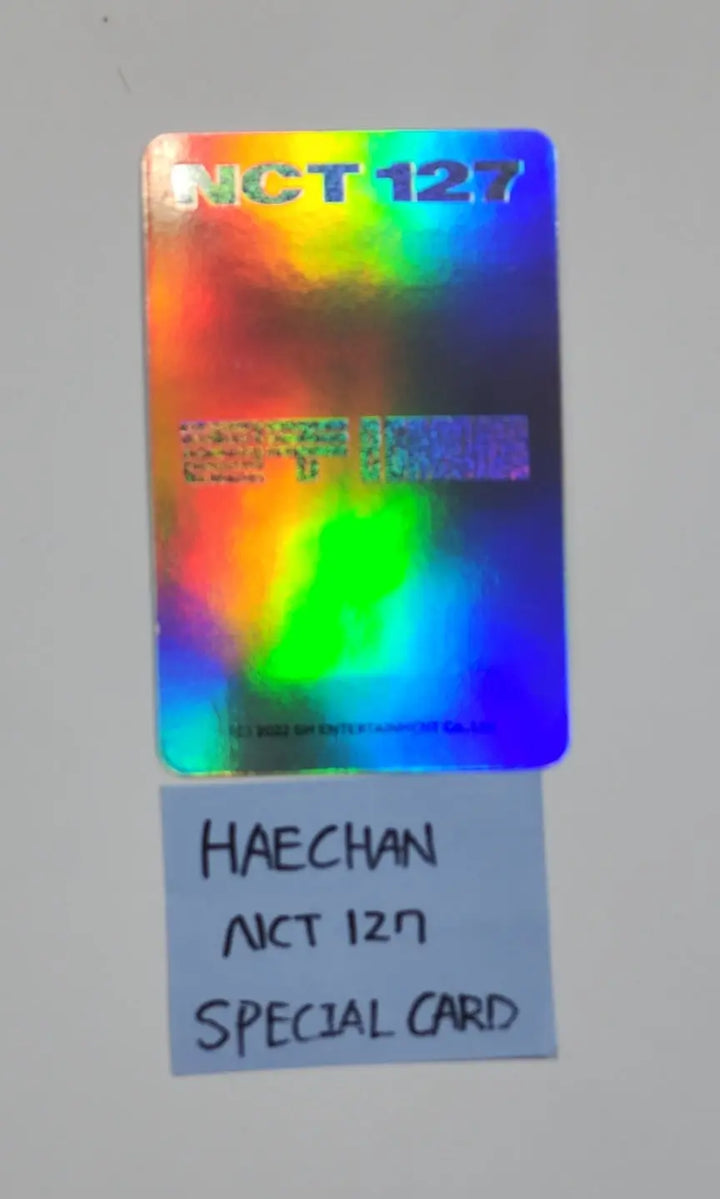 Haechan (of NCT 127) "질주 Street" POP-UP Store - Special Trading Photocard - HALLYUSUPERSTORE