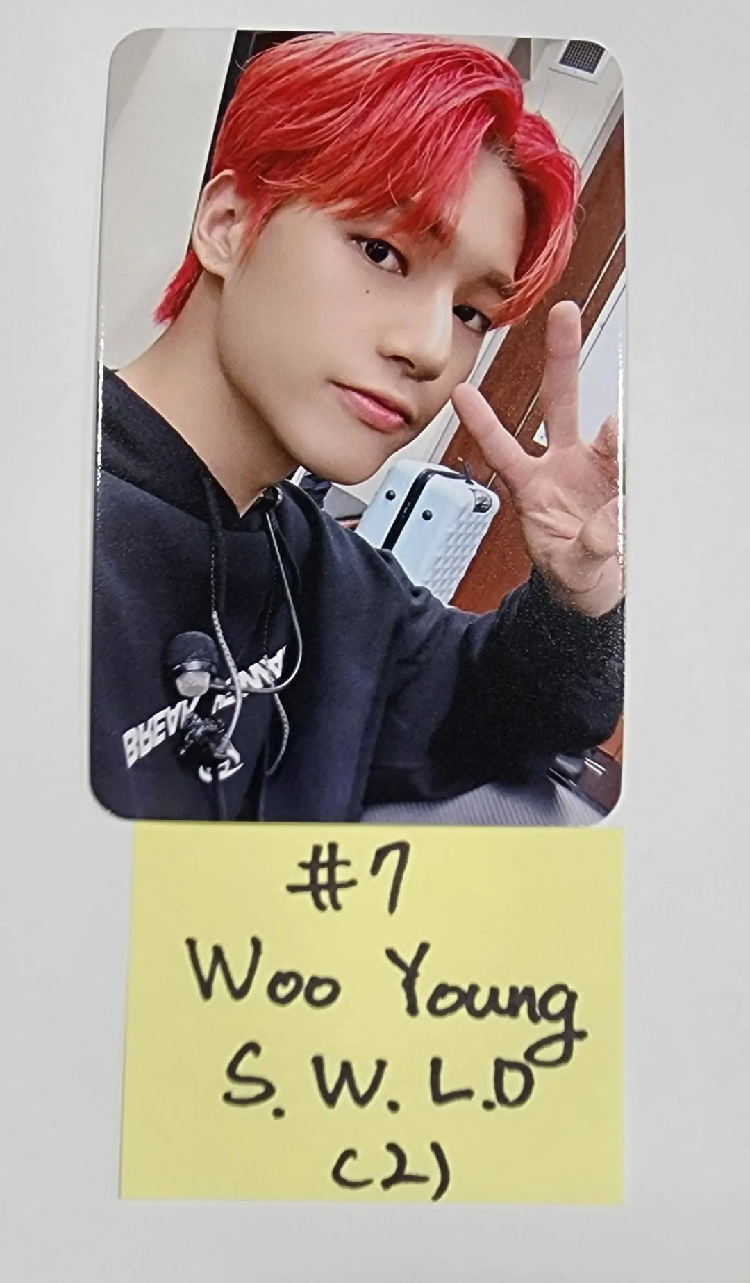 Ateez "The World Ep.1 - MOVEMENT" - Soundwave Lucky Draw Event Photocard Round 2 - HALLYUSUPERSTORE