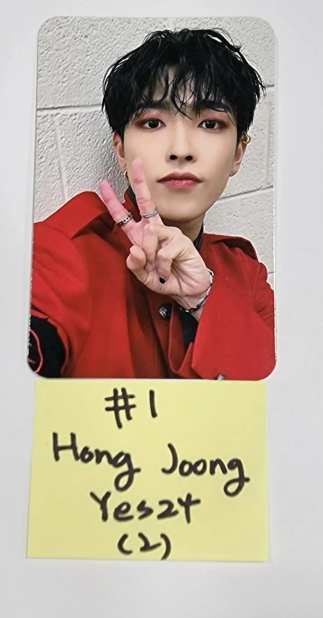 Ateez "The World Ep.1 - MOVEMENT" - Yes24 Fansign Event Photocard [Digipak  Ver] - HALLYUSUPERSTORE
