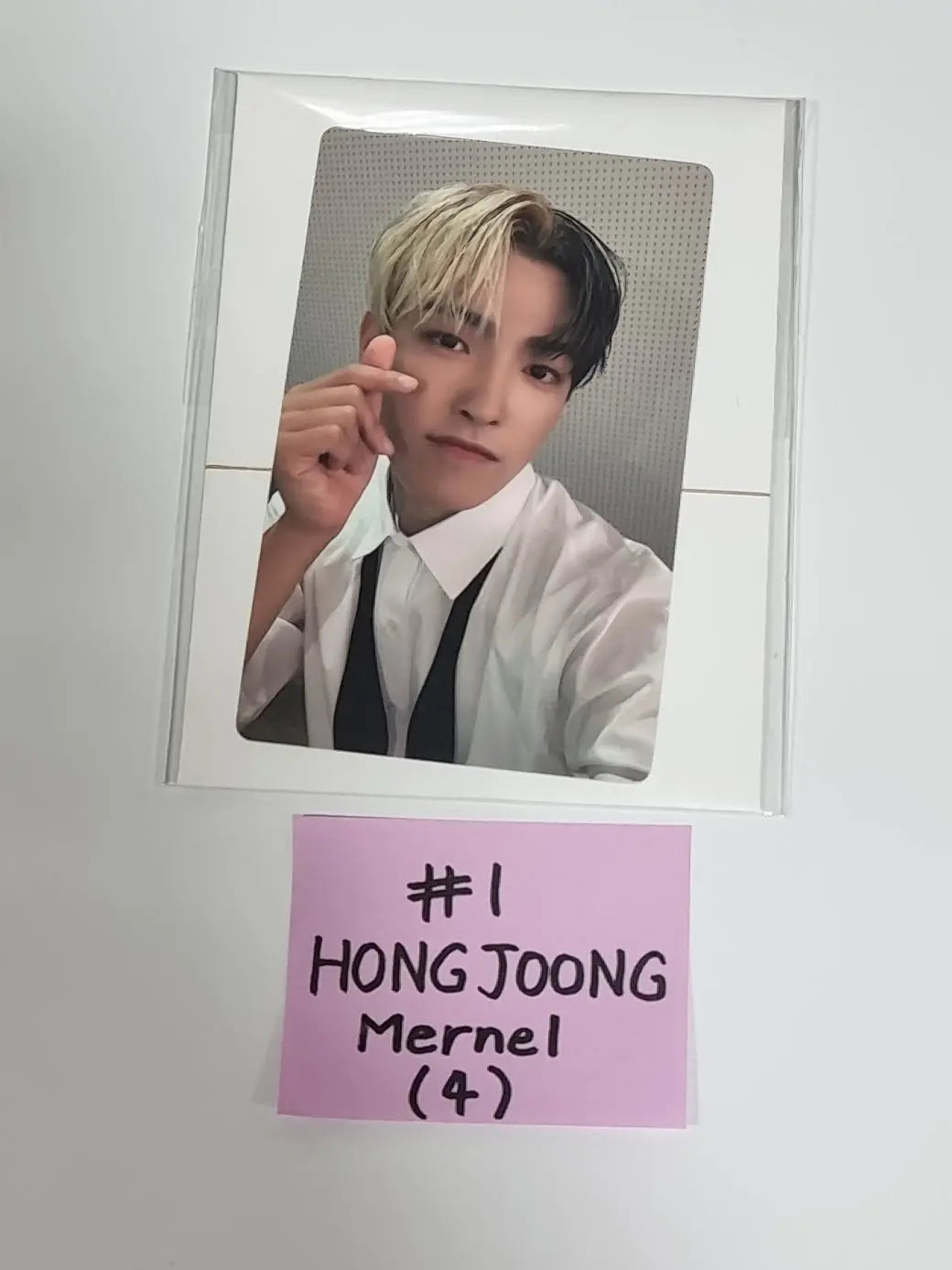 Ateez "Ateez x mernel" - Event Photocard Round 4 - HALLYUSUPERSTORE