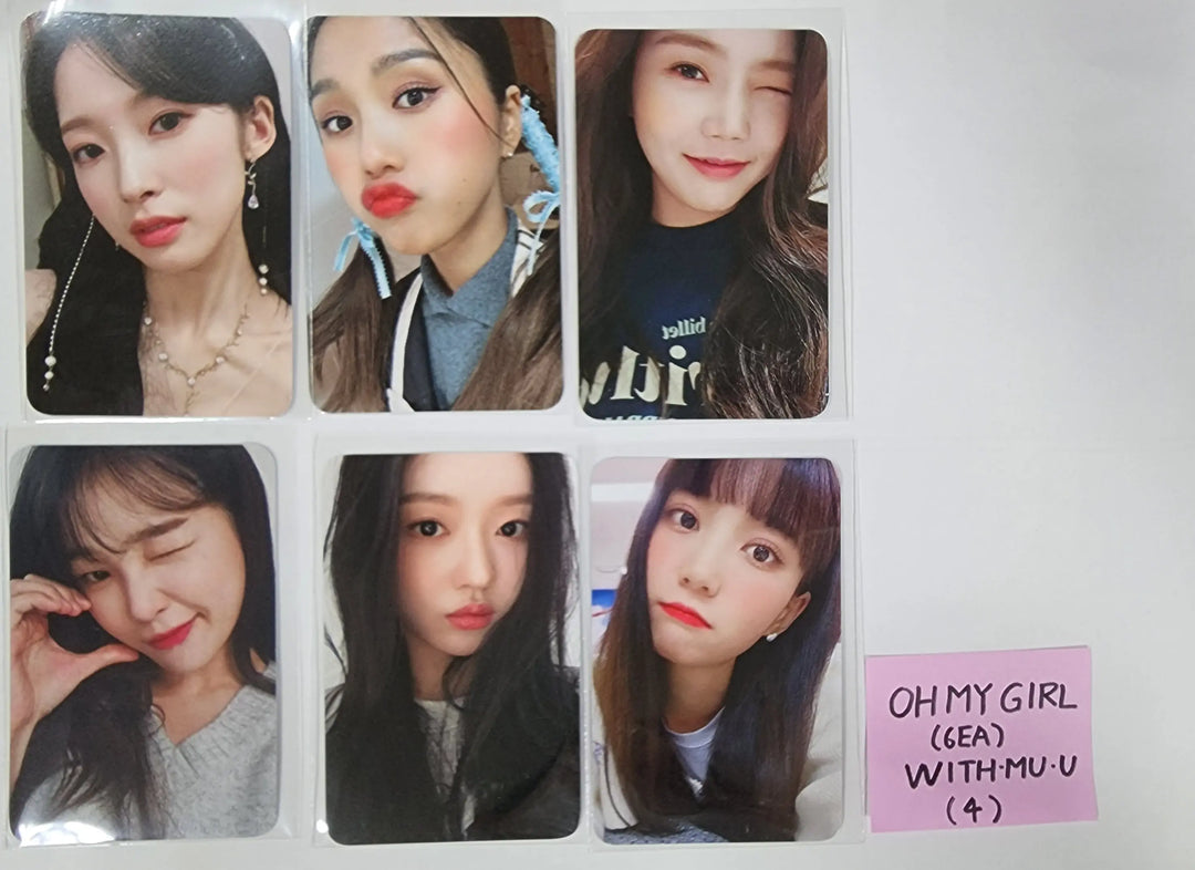 Oh My Girl 2023 Season's Greetings - Withmuu Pre-Order Benefit Photocars Set (6EA) - HALLYUSUPERSTORE