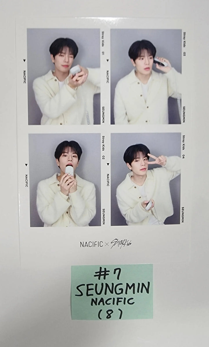 Stray kids X NACIFIC - Official Nacific Event  4 Cut Photo - HALLYUSUPERSTORE