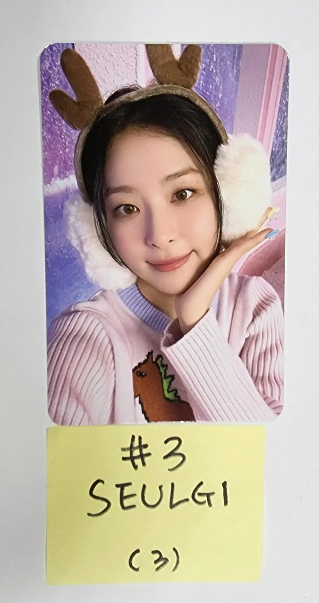 Redvelvet "2022 Pink Christmas" - Smtown &amp; Store Random Pack Photocard - HALLYUSUPERSTORE