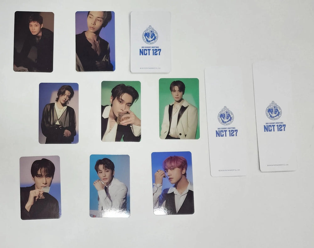 NCT 127 2023 Season's Greetings - Synnara Pre-Order Benefit Photocards Set (9EA), Book Mark - HALLYUSUPERSTORE