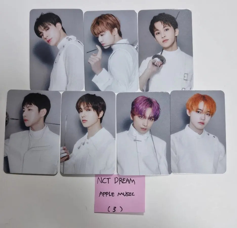 NCT Dream  2023 Season's Greetings - Apple Music Pre-Order Benefit Photocards Set (7EA) - HALLYUSUPERSTORE