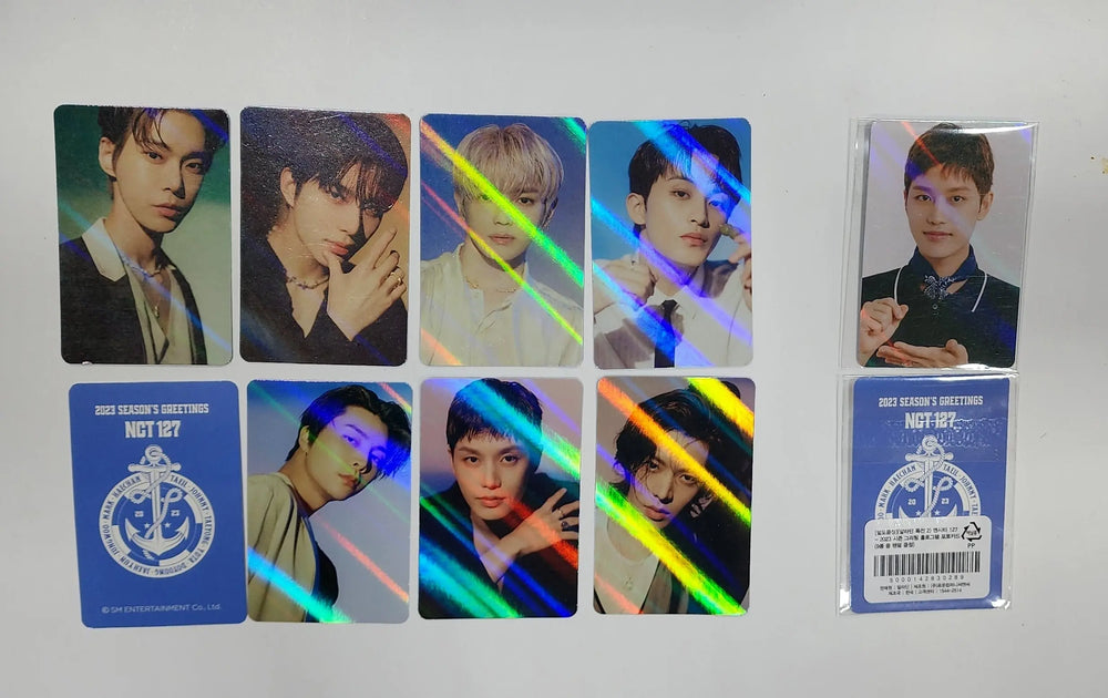NCT 127 2023 Season's Greetings - Aladin Pre-Order Benefit Hologram Photocards Set (8EA) - HALLYUSUPERSTORE