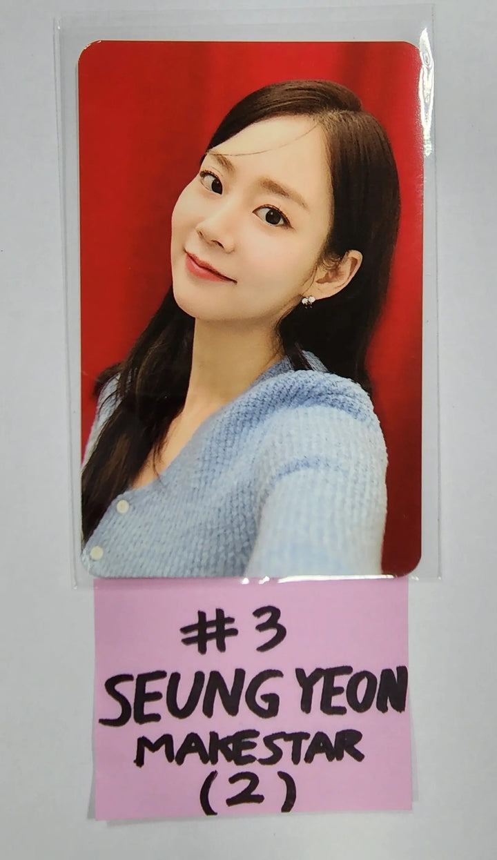 KARA "Move Again" 15th Anniversary special Album - Makestar Fansign Event Photocard - HALLYUSUPERSTORE