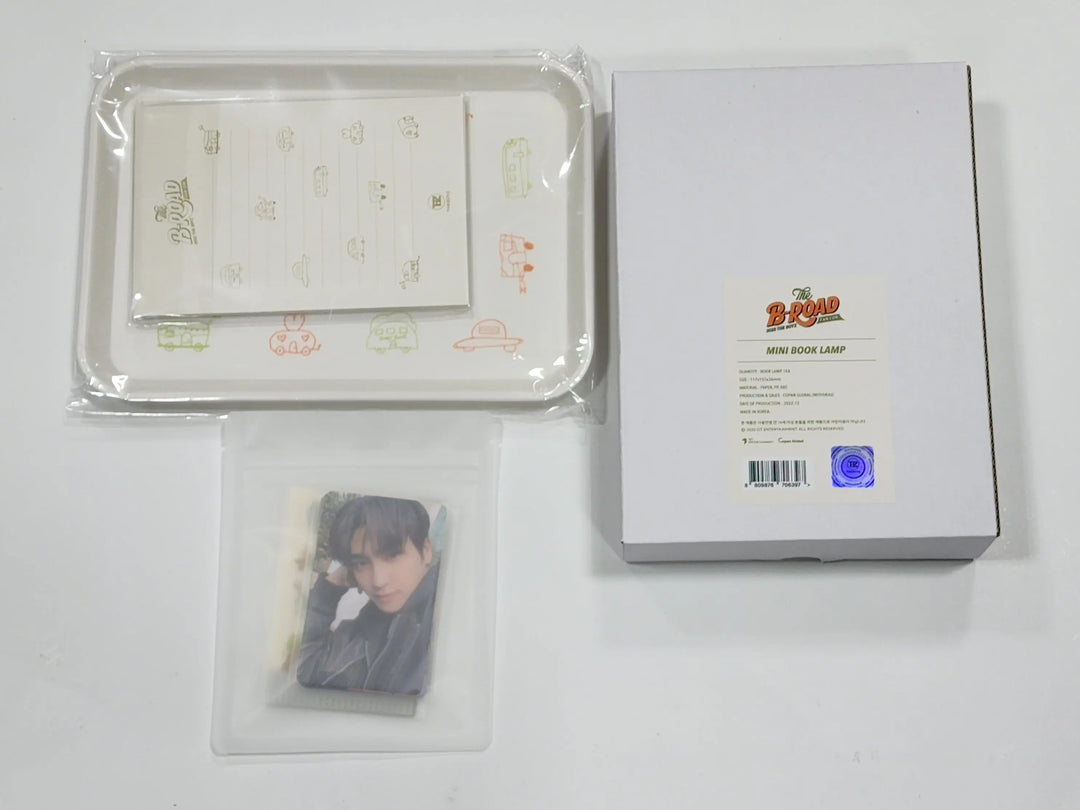 THE BOYZ "FAN CON : THE B-ROAD" - Official MD [Mini Book Lamp, Tray & Postcard Set, Mini L-Holder Set] - HALLYUSUPERSTORE