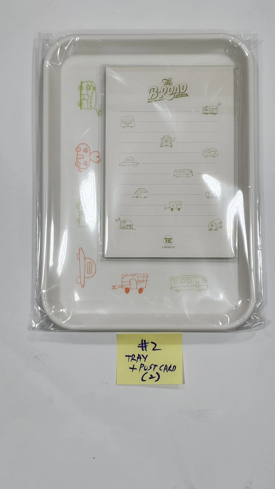 THE BOYZ "FAN CON : THE B-ROAD" - Official MD [Mini Book Lamp, Tray &amp; Postcard Set, Mini L-Holder Set] - HALLYUSUPERSTORE