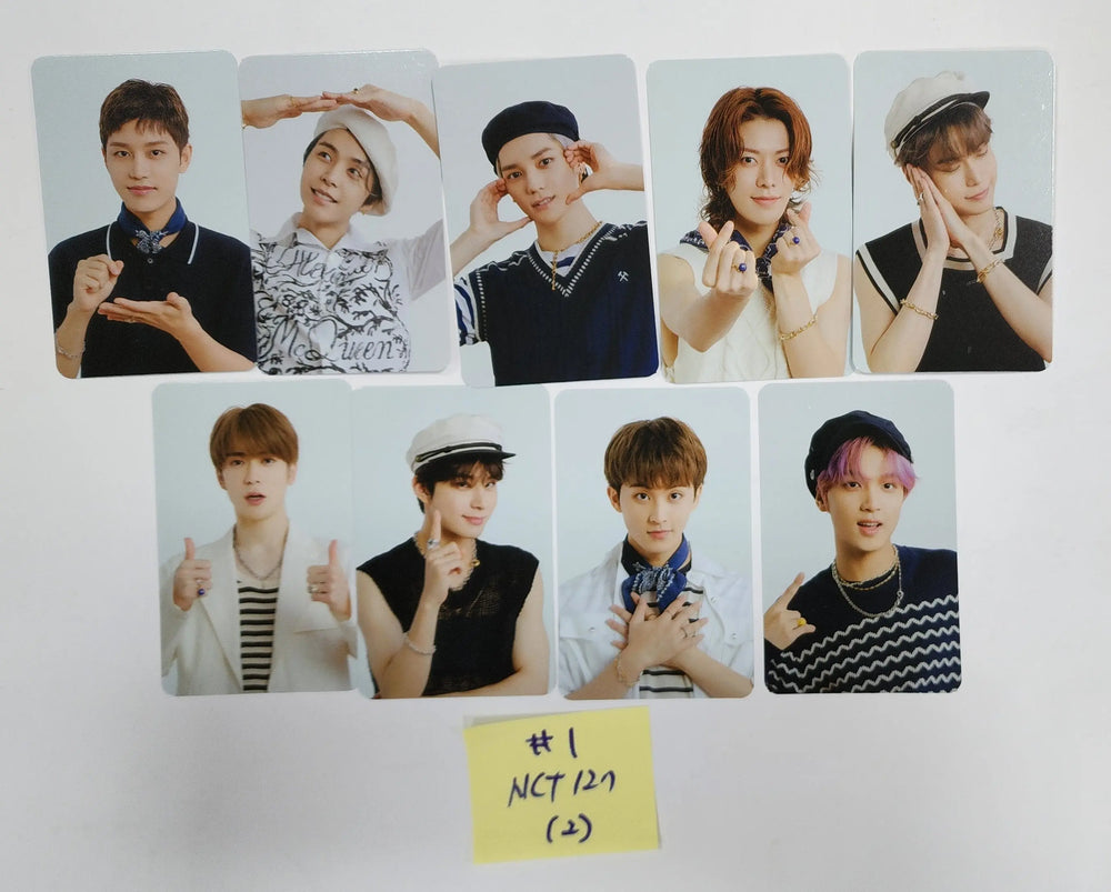 NCT 127 2023 Season's Greetings - 11st Pre-Order Benefit Photocards Set (9EA) - HALLYUSUPERSTORE