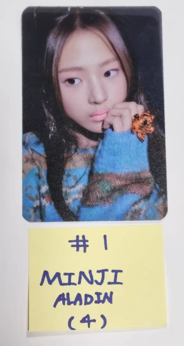New Jeans ‘OMG’ - Aladin Pre-Order Benefit Transparent PVC Photocard - HALLYUSUPERSTORE