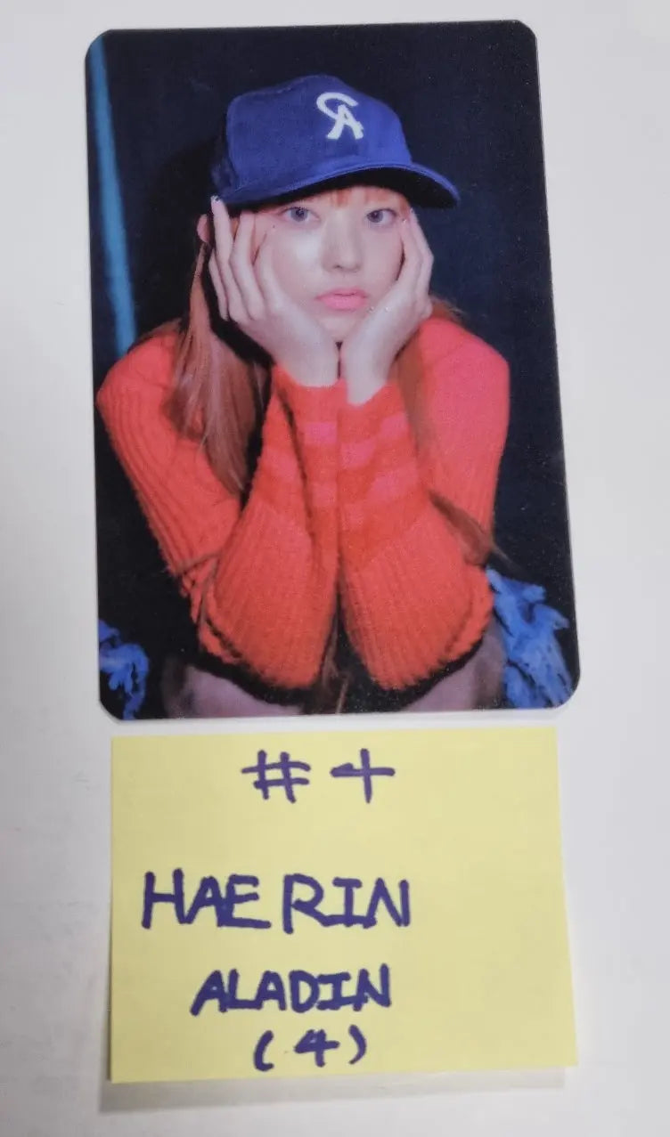 New Jeans ‘OMG’ - Aladin Pre-Order Benefit Transparent PVC Photocard - HALLYUSUPERSTORE