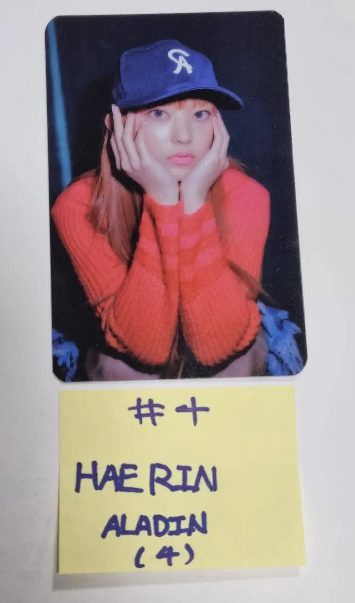 New Jeans ‘OMG’ - Aladin Pre-Order Benefit Transparent PVC Photocard - HALLYUSUPERSTORE