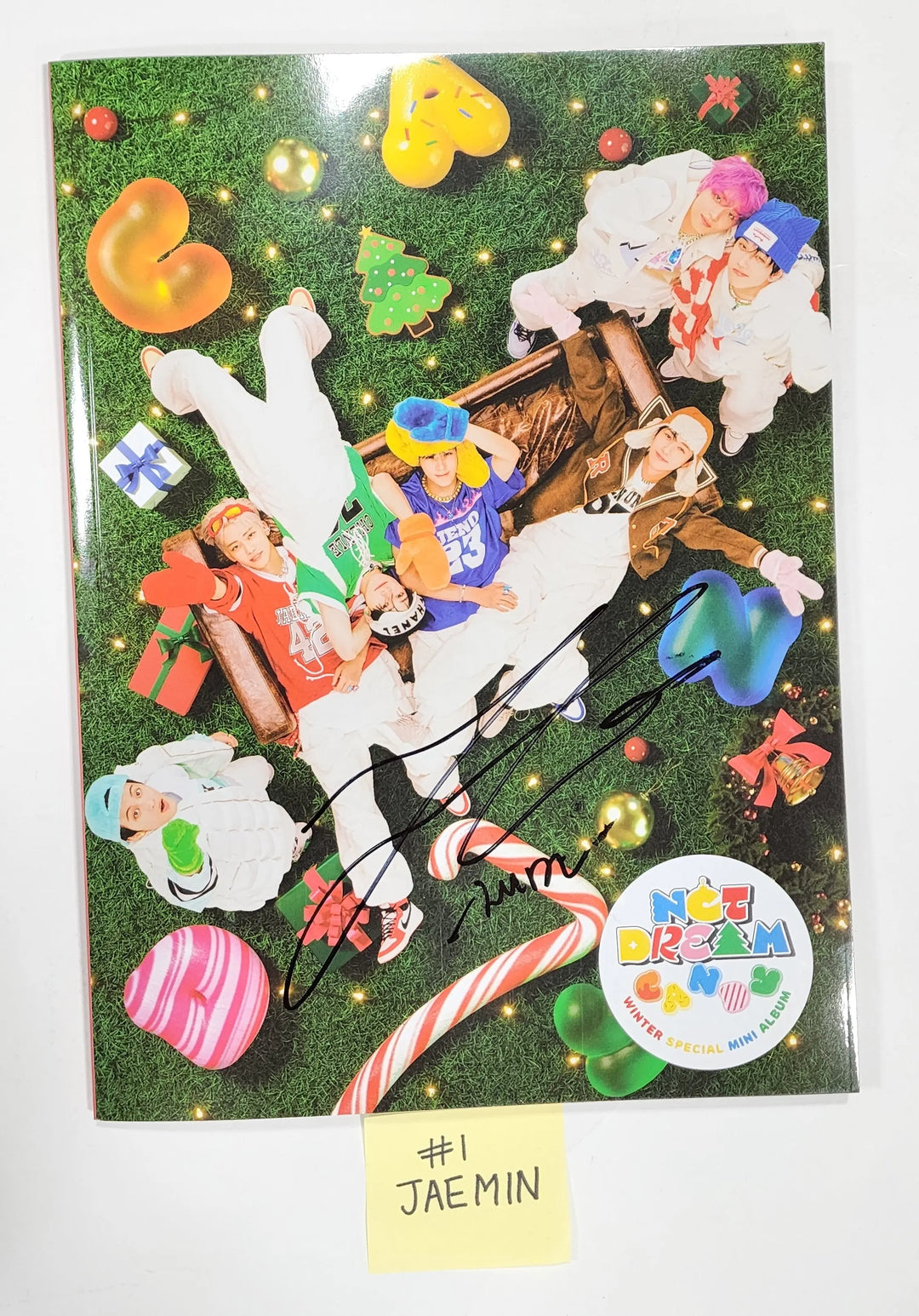 NCT DREAM "Candy" Winter Special Mini Album - Hand Autographed(Signed) Album - HALLYUSUPERSTORE