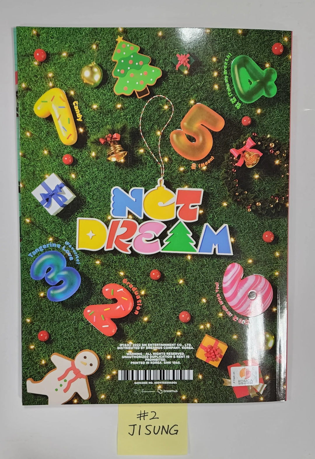 NCT DREAM "Candy" Winter Special Mini Album - Hand Autographed(Signed) Album - HALLYUSUPERSTORE
