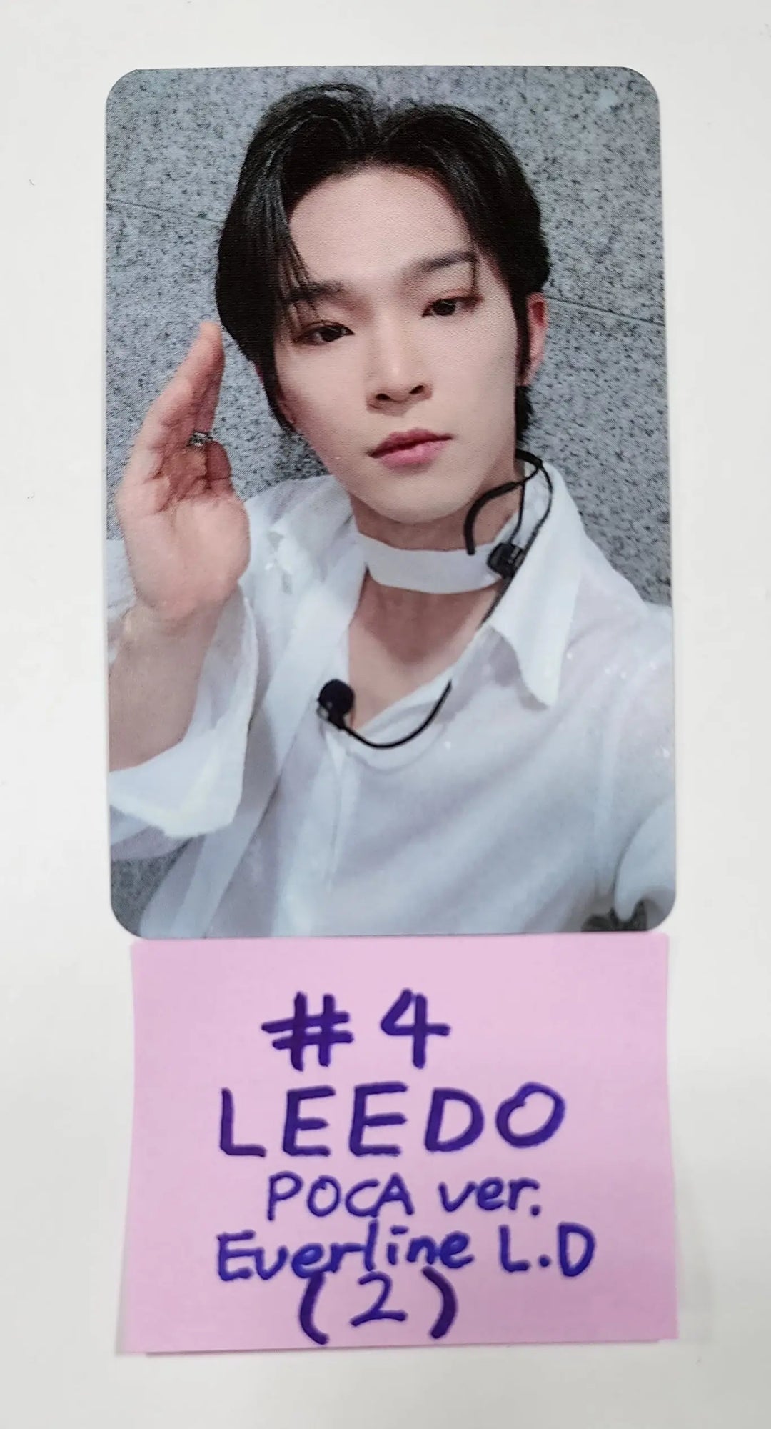 Oneus "MALUS" - Everline Lucky Draw Event Photocard [POCA Ver.] - HALLYUSUPERSTORE