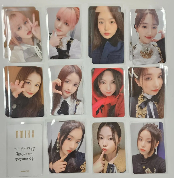 NMIXX 2nd Album "ENTWURF" - Makestar Lucky Draw Event Photocard Round 2 - HALLYUSUPERSTORE