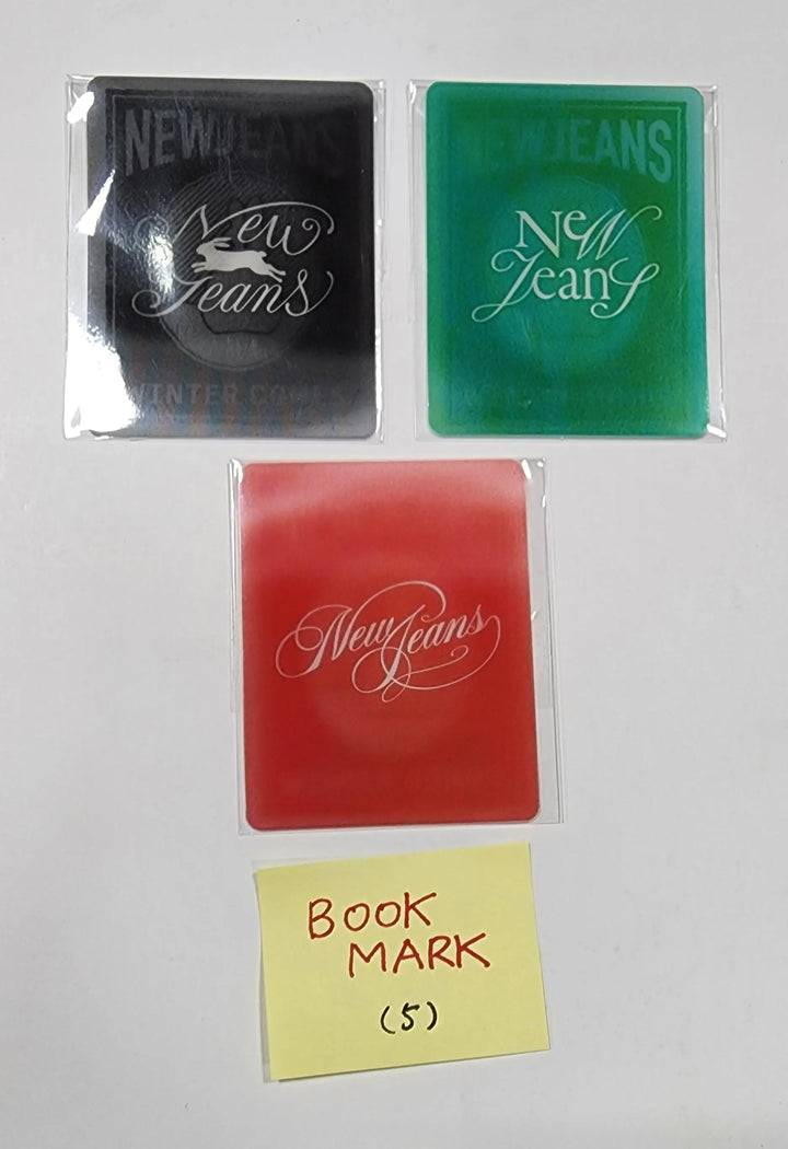 New Jeans ‘OMG’ - Weverse Pre-Order Benefit Book Mark Set (3EA) - HALLYUSUPERSTORE
