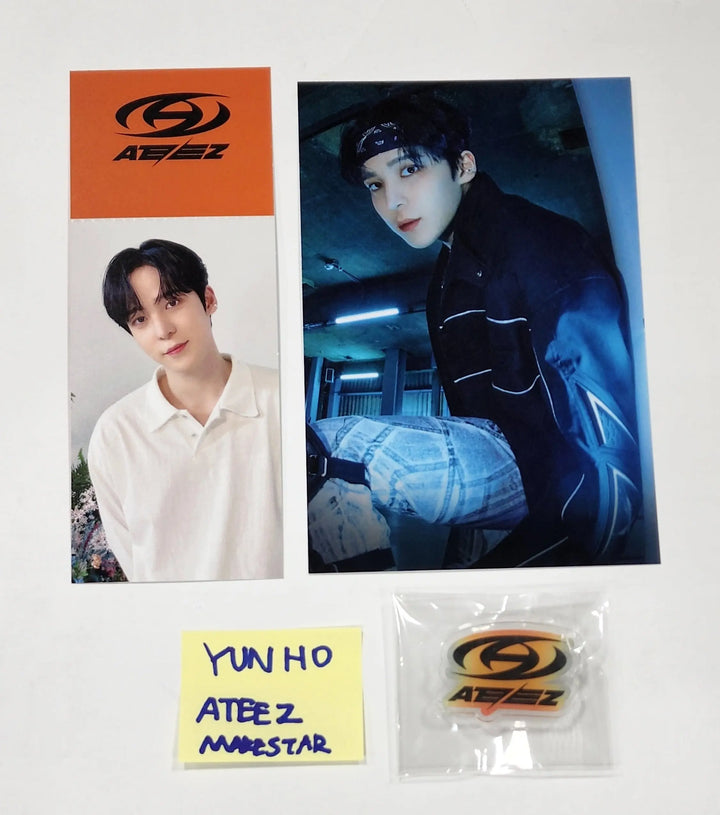 Yunho (Of Ateez) "The World Ep.1 - MOVEMENT" - Makestar Travel Package Event Photo Postcard Set - HALLYUSUPERSTORE