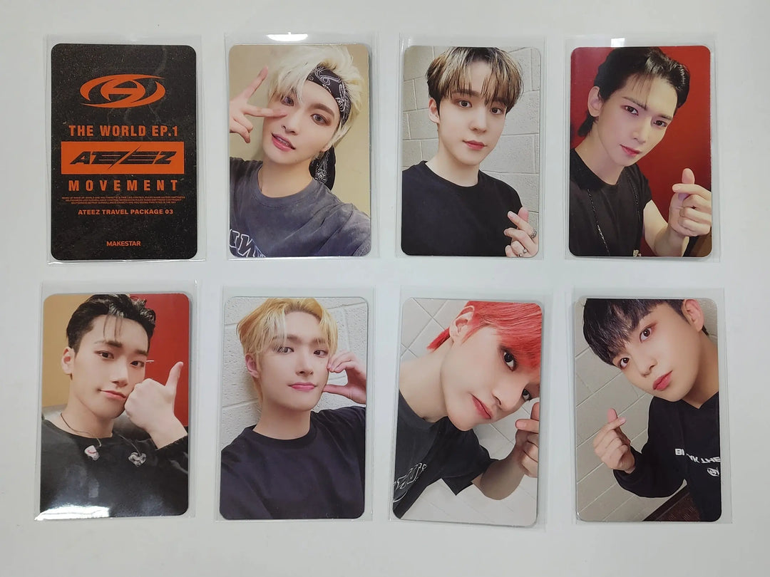 Ateez "The World Ep.1 - MOVEMENT" - Makestar Travel Package Event Photocard - HALLYUSUPERSTORE