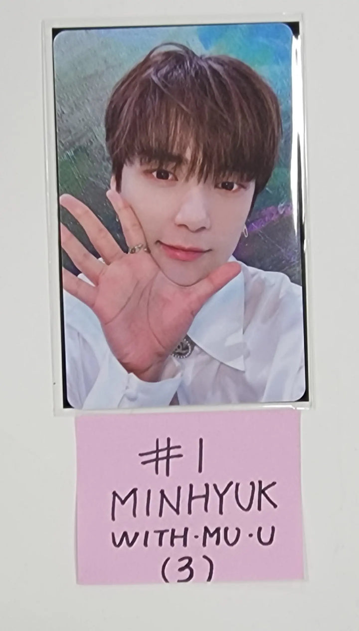 MONSTA X "REASON" - Withmuu Lucky Draw Event PVC Photocard - HALLYUSUPERSTORE