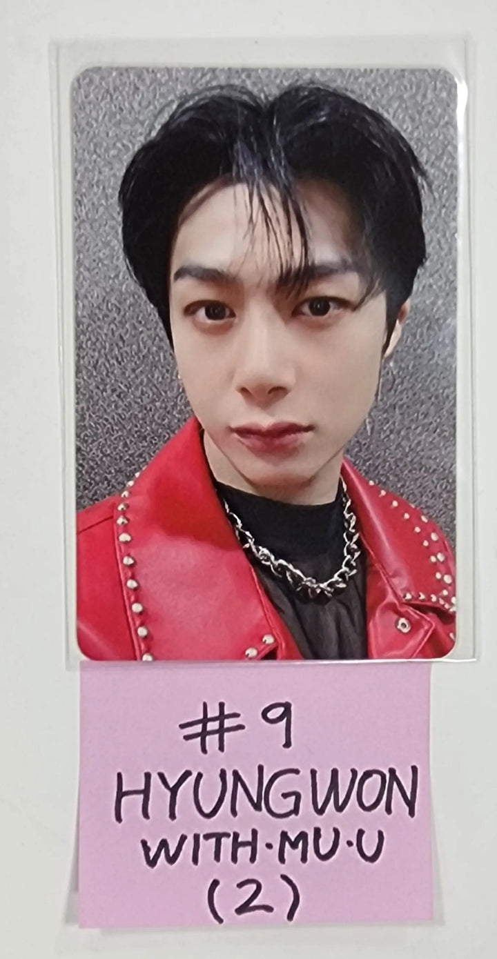 MONSTA X "REASON" - Withmuu Lucky Draw Event PVC Photocard - HALLYUSUPERSTORE