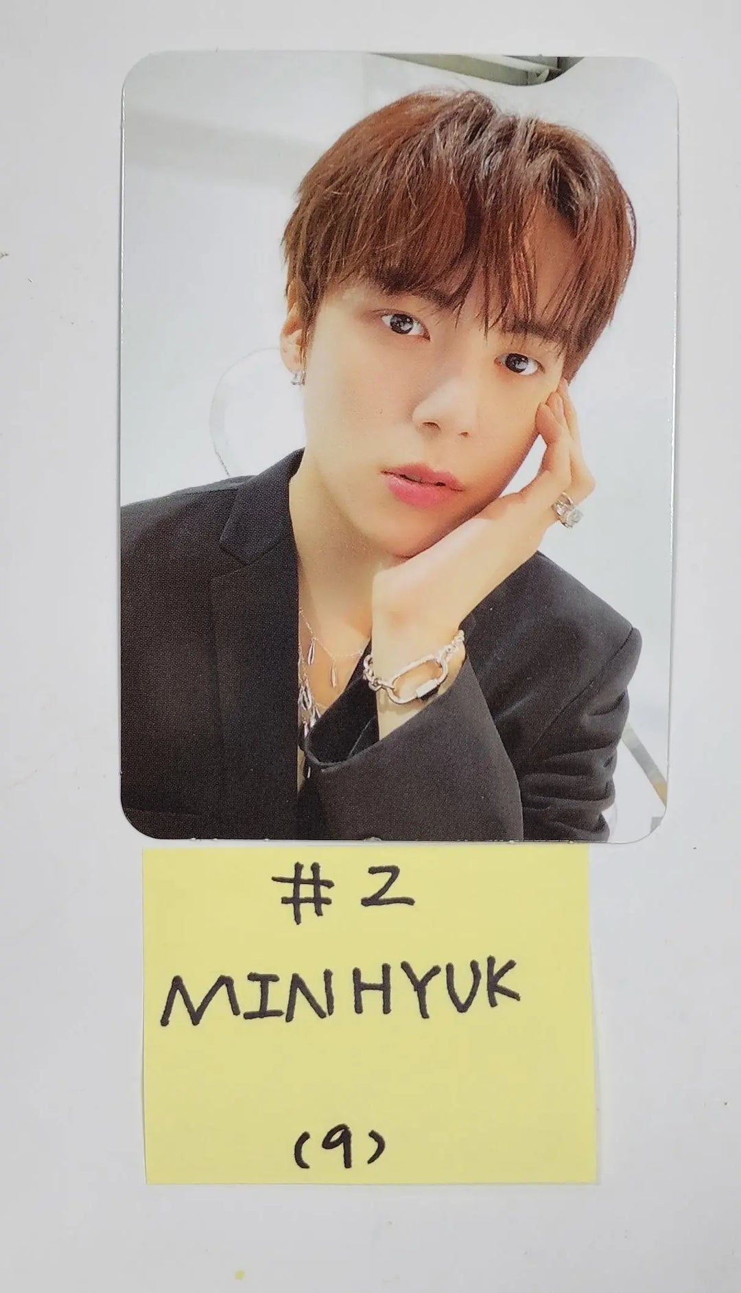 MONSTA X "REASON" - Official Photocard, Postcard, 4 Cut Photo - HALLYUSUPERSTORE