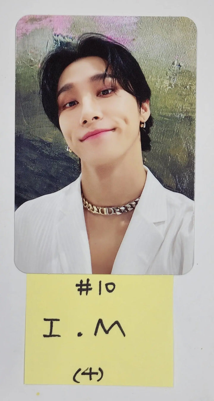 MONSTA X "REASON" - Official Photocard, Postcard, 4 Cut Photo - HALLYUSUPERSTORE