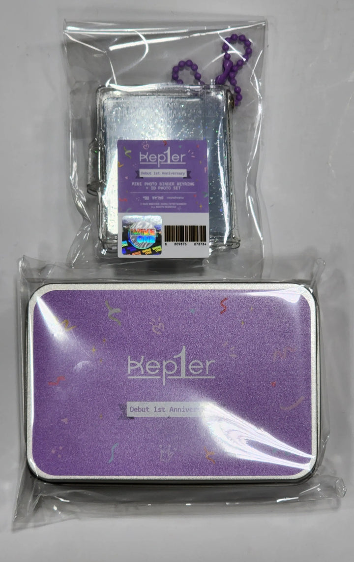 Kep1er "Debut 1st Anniversary" - Official MD [Polaroid Tincase Set, Mini Photo Binder Keyring Set] - HALLYUSUPERSTORE