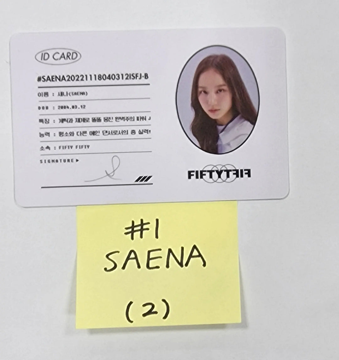 FIFTY FIFTY "THE FIFTY" 1st EP - Official Photocard [Updated 1/13] - HALLYUSUPERSTORE