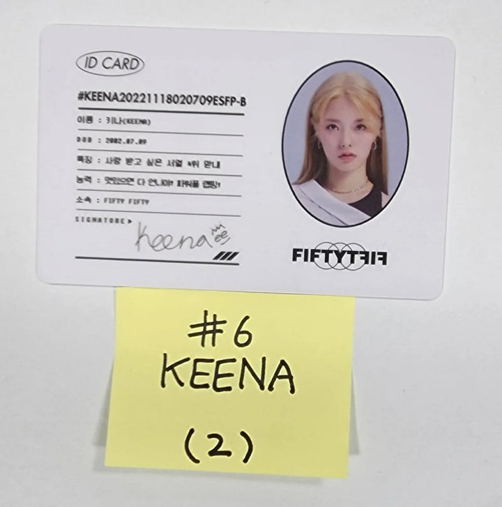 FIFTY FIFTY "THE FIFTY" 1st EP - Official Photocard [Updated 1/13] - HALLYUSUPERSTORE