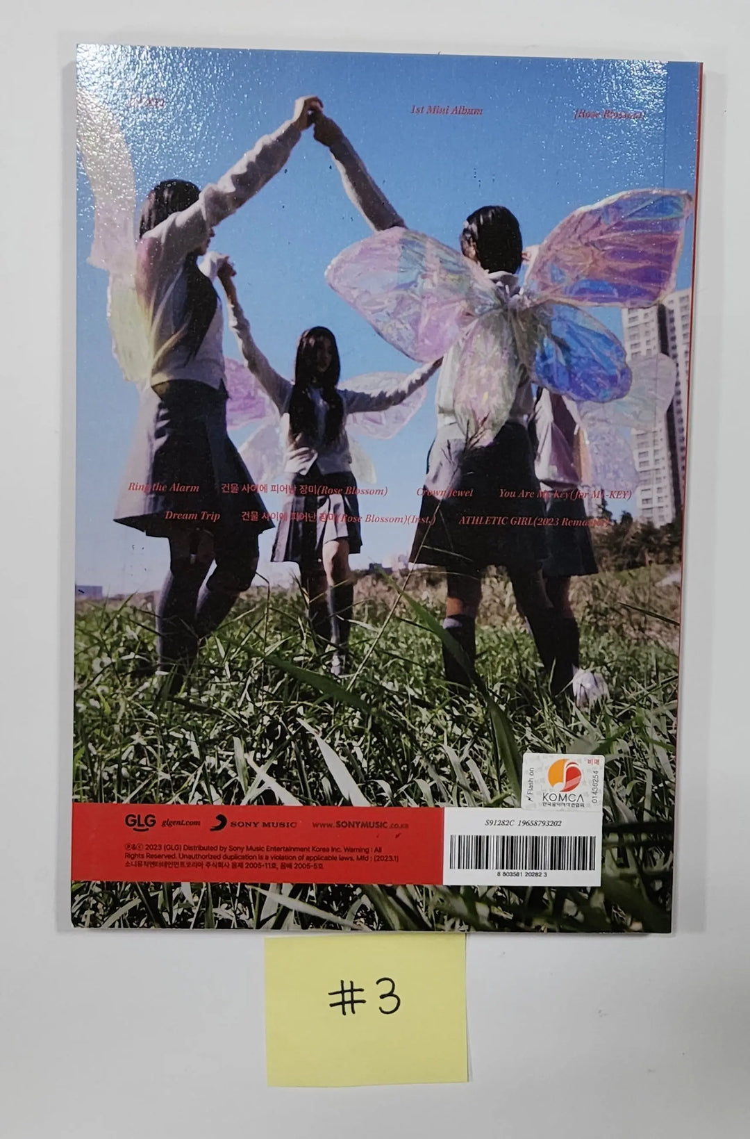 H1-KEY "Rose Blossom" - Hand Autographed(Signed) Promo Album - HALLYUSUPERSTORE
