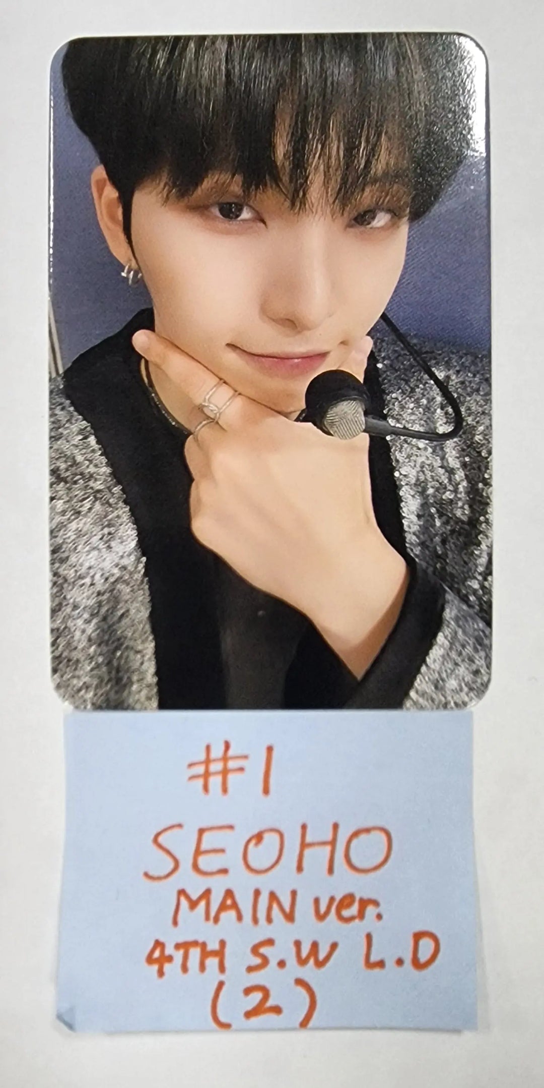Oneus "MALUS" - Soundwave 4th Lucky Draw Event Photocard - HALLYUSUPERSTORE