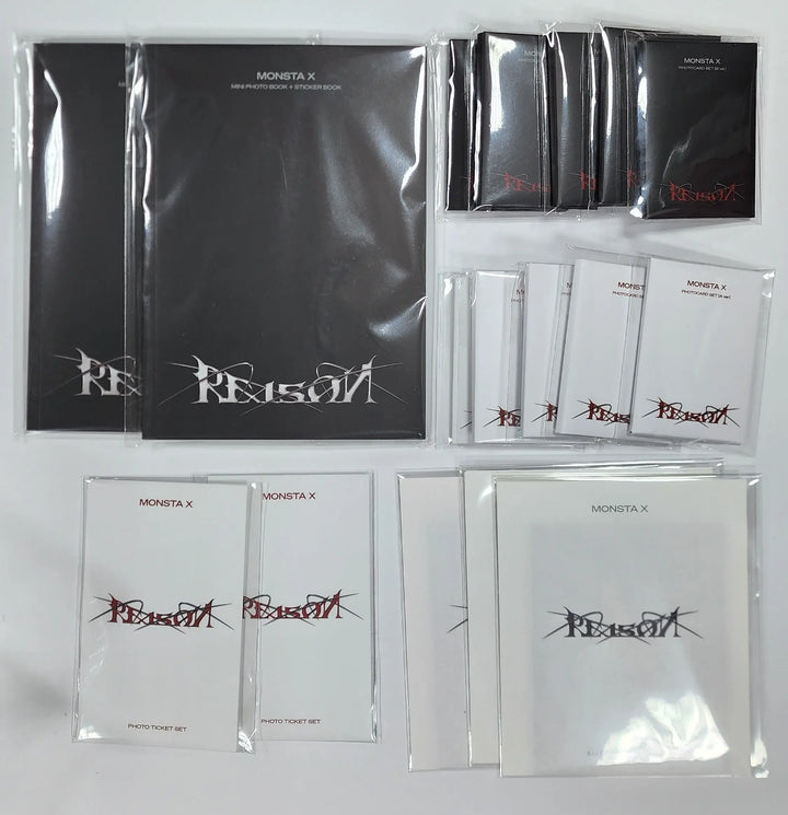 Monsta X “REASON” - Soundwave Pop-up store Official MD [Photocard set,postcard set, Photo Ticket, Mini Photobook] - HALLYUSUPERSTORE