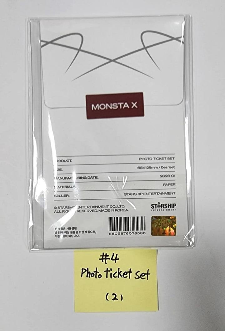 Monsta X “REASON” - Soundwave Pop-up store Official MD [Photocard set,postcard set, Photo Ticket, Mini Photobook] - HALLYUSUPERSTORE