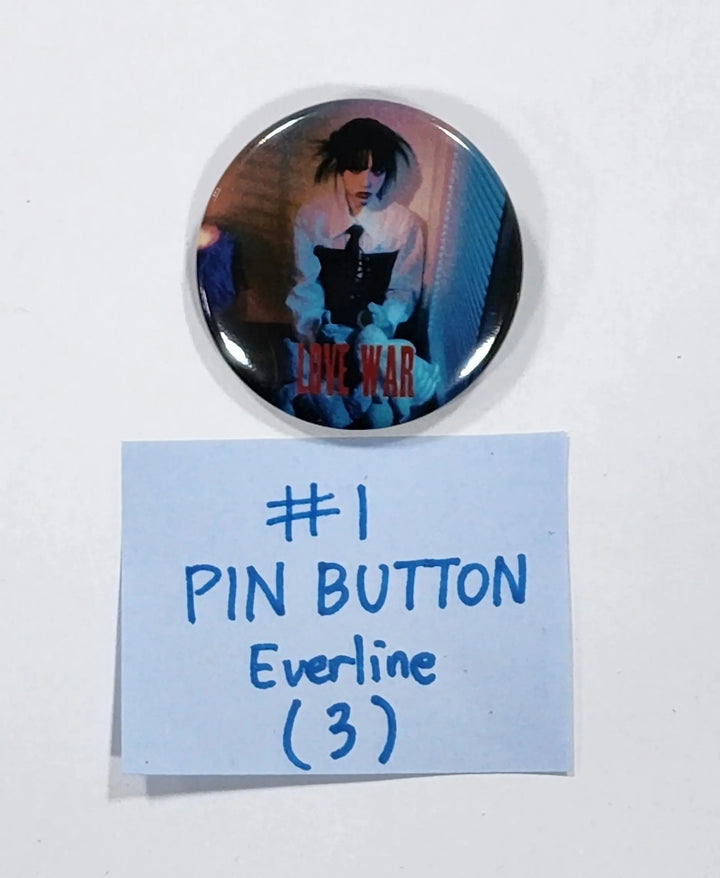 YENA "Love War" - Everline Pop-Up Store Gotcha Event MD [Pin Button, Can mirror, Keyring] - HALLYUSUPERSTORE
