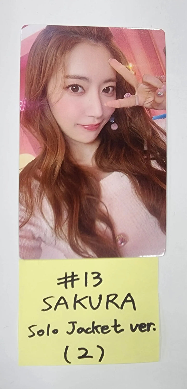 Lesserafim "FEARLESS" Japan 1st Single - Official Photocard [Standard Ver, Limited A,B Ver, Solo Jacket Ver] - HALLYUSUPERSTORE