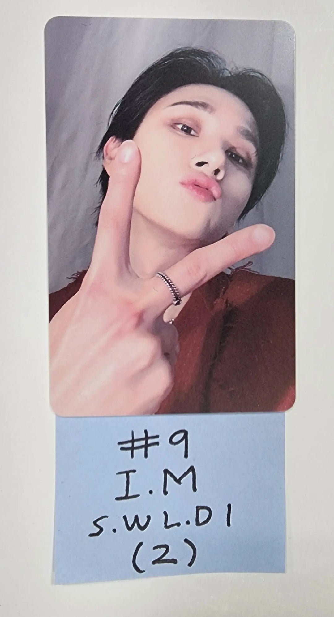 MONSTA X "REASON" - Soundwave Lucky Draw Event Photocard - HALLYUSUPERSTORE