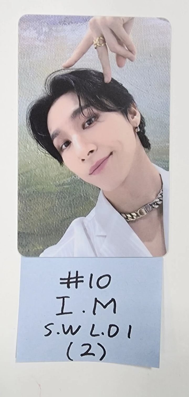 MONSTA X "REASON" - Soundwave Lucky Draw Event Photocard - HALLYUSUPERSTORE